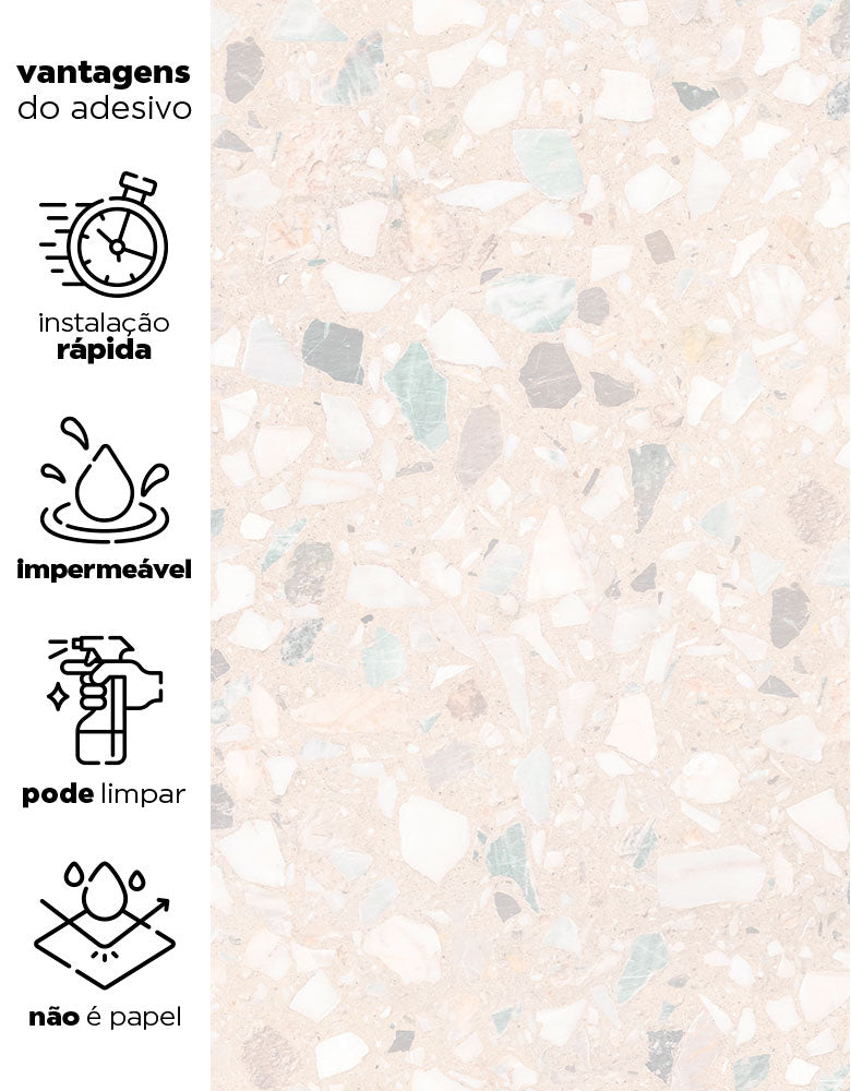 Papel de Parede Adesivo Granilite Celestial