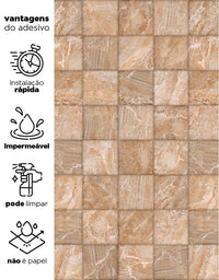 Papel de Parede Adesivo Mosaico Egito