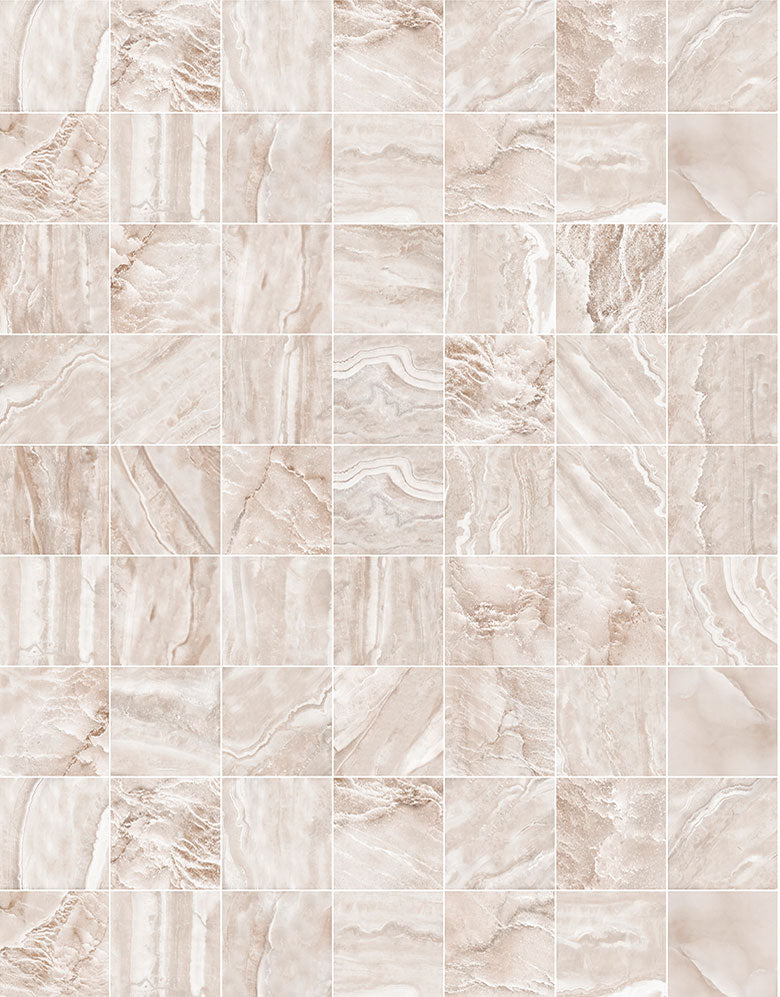 Papel de Parede Adesivo Azulejo Oasis