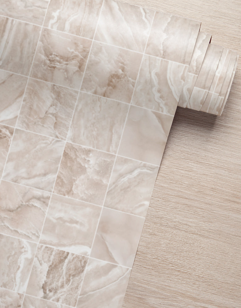 Papel de Parede Adesivo Azulejo Oasis