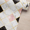Papel de Parede Azulejo Mosaico Marmorizado
