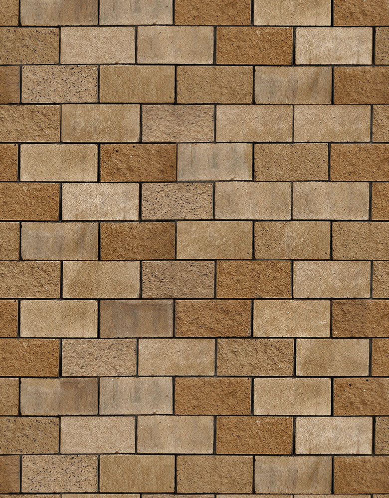 Papel de Parede Adesivo Tijolinho Areia