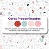 KIT DE 5 ROLOS - 2,50m x 50cm - Papel de Parede Adesivo Granilite Candy
