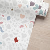 KIT DE 5 ROLOS - 2,50m x 50cm - Papel de Parede Adesivo Granilite Candy