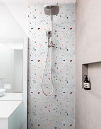 KIT DE 6 ROLOS - 2,50m x 50cm - Papel de Parede Adesivo Granilite Candy