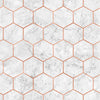 Papel de Parede Adesivo Colméia Rose