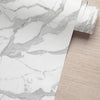 Papel de Parede Adesivo Mármore Branco Glacial