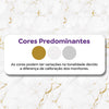KIT DE 6 ROLOS - 3,00m x 50cm - Papel de Parede Adesivo Mármore Gold