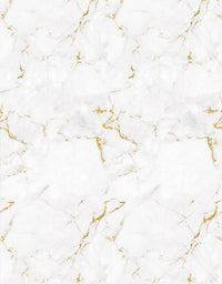 KIT DE 7 ROLOS - 3,00m x 50cm - Papel de Parede Adesivo Mármore Gold