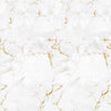 KIT DE 7 ROLOS - 3,00m x 50cm - Papel de Parede Adesivo Mármore Gold