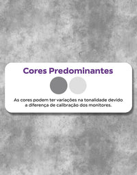 KIT DE 5 ROLOS - 1,00m x 50cm - Papel de Parede Adesivo Cimento Queimado Industrial