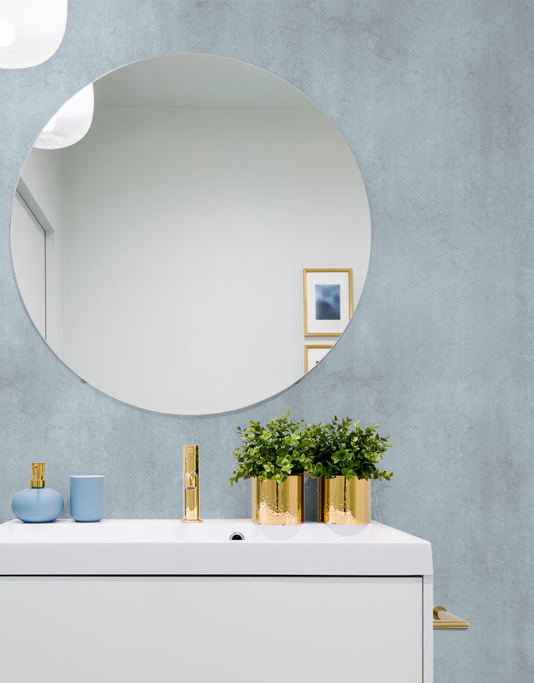 Papel de Parede Adesivo Cimento Queimado Lazúli