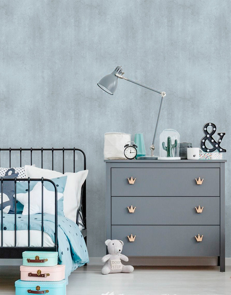 Papel de Parede Adesivo Cimento Queimado Lazúli