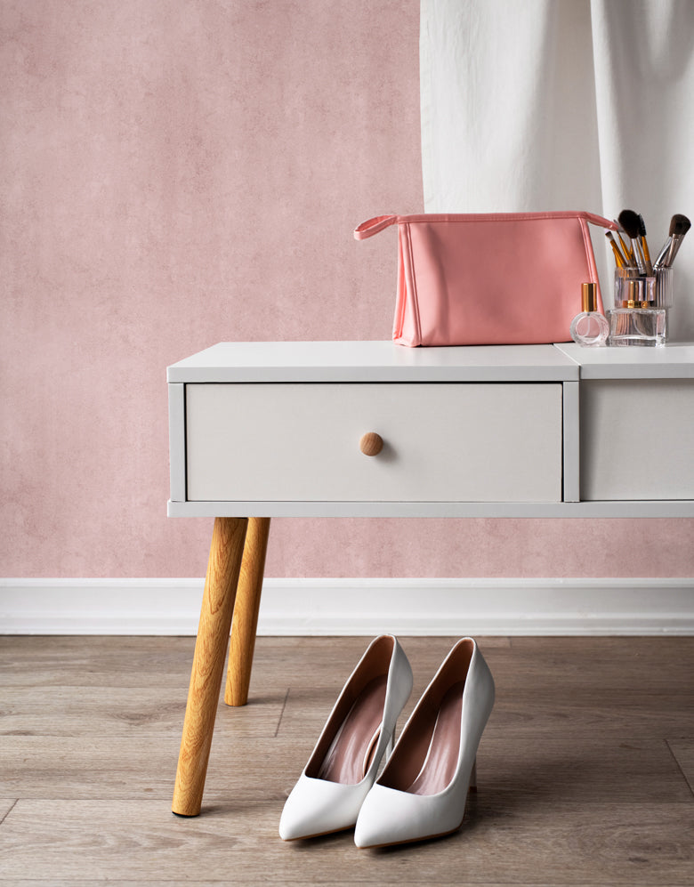 Papel de Parede Adesivo Cimento Queimado Ternura