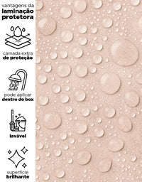 KIT DE 4 ROLOS - 1,00m x 50cm - Papel de Parede Adesivo Cimento Queimado Solare