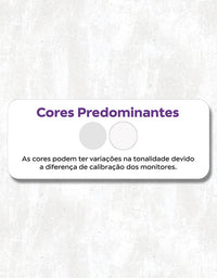 KIT DE 3 ROLOS - 2,50m x 50cm - Papel de Parede Adesivo Cimento Queimado Glacial