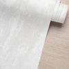 KIT DE 6 ROLOS - 3,00m x 50cm - Papel de Parede Adesivo Cimento Queimado Glacial
