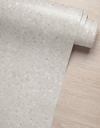 KIT DE 10 ROLOS - 1,00m x 50cm - Papel de Parede Adesivo Granilite Bege Claro