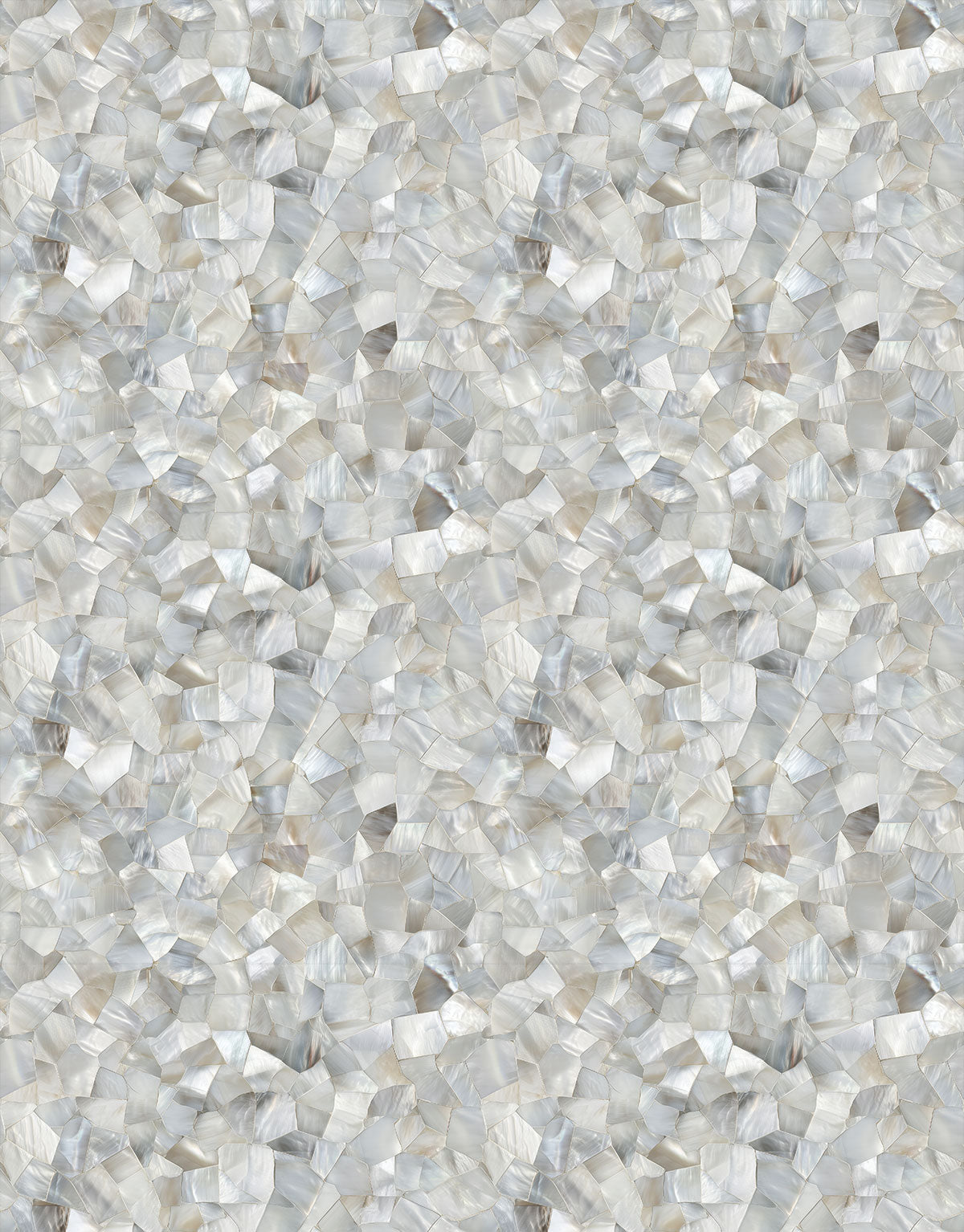 Papel de Parede Adesivo Mosaico Madrepérola