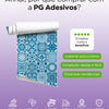 Papel de Parede Adesivo Azulejo Acqua