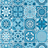 Papel de Parede Adesivo Azulejo Acqua