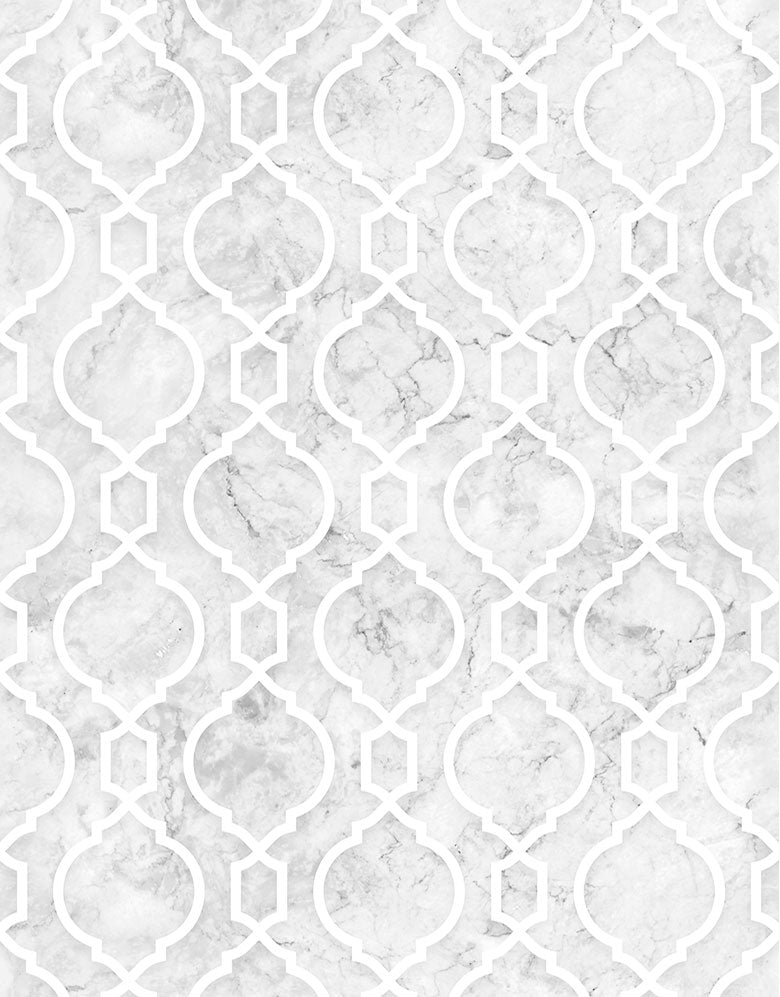 KIT DE 4 ROLOS - 1,50m x 50cm - Papel de Parede Adesivo Azulejo Arabesco