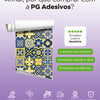 Papel de Parede Adesivo Azulejo Capri