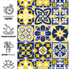 Papel de Parede Adesivo Azulejo Capri