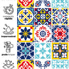 Papel de Parede Adesivo Azulejo Coimbra