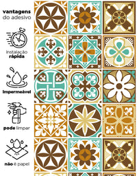 Kit 2 Uni. 3m X 50cm - Papel de Parede Adesivo Doce de Leite