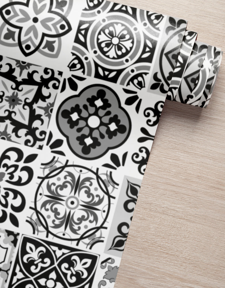 Papel de Parede Adesivo Azulejo Elegance