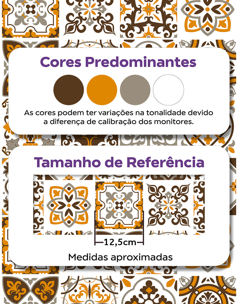 Papel de Parede Adesivo Azulejo Madri