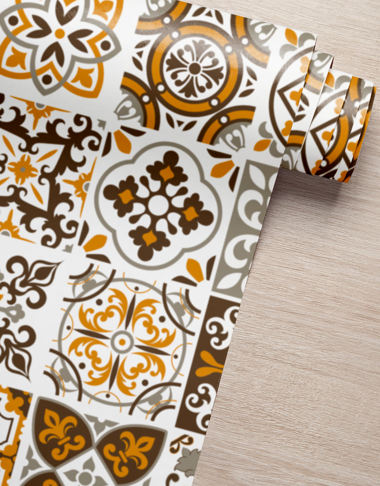 Papel de Parede Adesivo Azulejo Madri