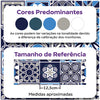 Papel de Parede Adesivo Azulejo Marine