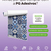 Papel de Parede Adesivo Azulejo Marine