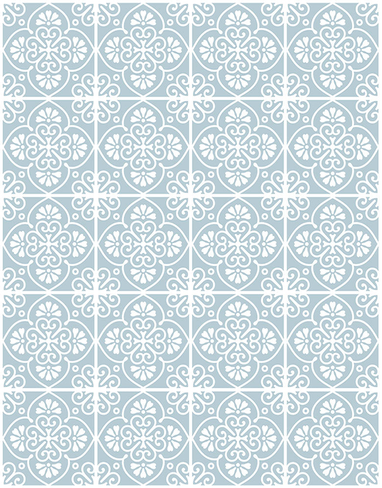 Papel de Parede Adesivo Azulejo Matte