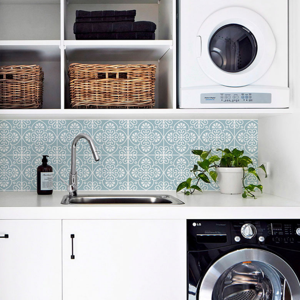 Papel de Parede Adesivo Azulejo Matte