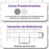 KIT DE 6 ROLOS - 1,00m x 50cm - Papel de Parede Tijolinho Metro White
