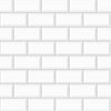 Papel de Parede Tijolinho Metro White