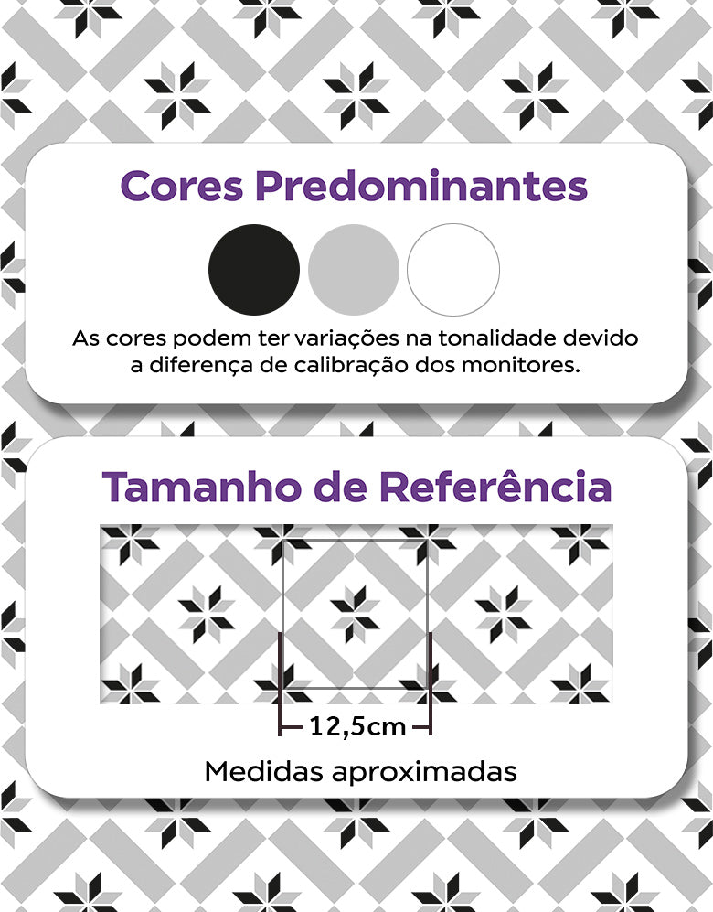 Papel de Parede Adesivo Azulejo Modern