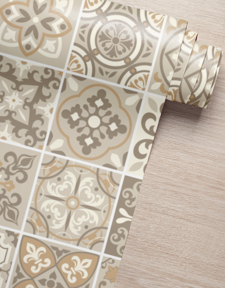 Papel de Parede Adesivo Azulejo Nude