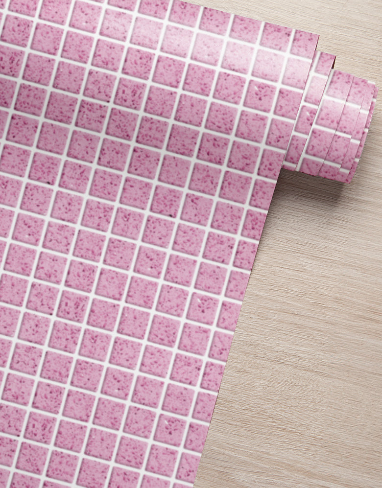 Papel de Parede Adesivo Pastilhas Camélia