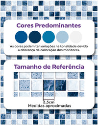 Papel de Parede Adesivo Pastilhas Classic Light