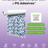 Papel de Parede Adesivo Pastilhas Classic Light