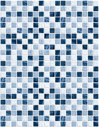 Papel de Parede Adesivo Pastilhas Classic Light