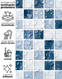 Papel de Parede Adesivo Pastilhas Classic Light