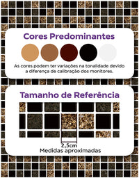 Papel de Parede Adesivo Pastilhas Magic