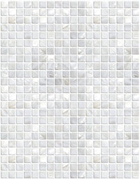 KIT DE 2 ROLOS - 2,50m x 50cm - Papel de Parede Adesivo Pastilhas Perolas