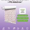 KIT DE 2 ROLOS - 2,50m x 50cm - Papel de Parede Pastilhas Quartzo