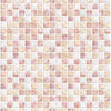 Papel de Parede Adesivo Pastilhas Rose Gold